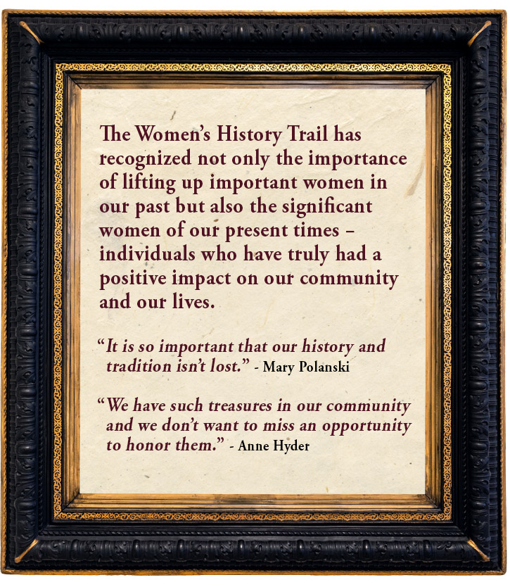 Women's History Trail Macon NC Matriarchs